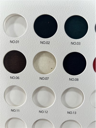 GZ-DZLP F064  抗靜電Q彈絨   規格：160cm  克重：530g/㎡  成分：75%Polyester  7%Cotton  4%Nylon 7%粘膠  7%Spandex  遠紅外保暖 側面照